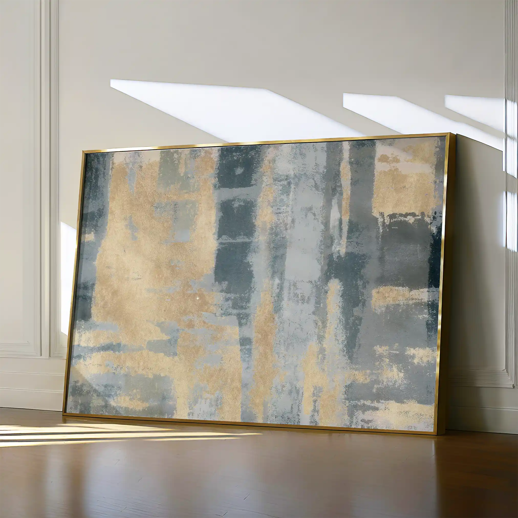 Abstract 108 Canvas Art 60 x 40 cm / Black