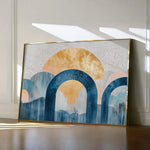 Boho 108 Canvas Art 18" x 24" / 45 x 60 cm / Black