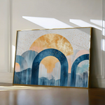 Boho 108 Canvas Art 60 x 40 cm / Black