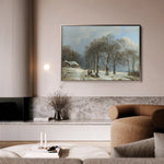 Landscape 108 Canvas Art 18" x 24" / 45 x 60 cm / Black