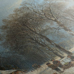 Landscape 108 Canvas Art 18" x 24" / 45 x 60 cm / Black