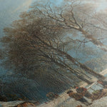 Landscape 108 Canvas Art 60 x 40 cm / Black