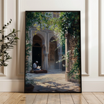 Orientalist 108 Canvas Art 18" x 24" / 45 x 60 cm / Black