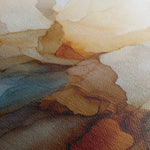 Abstract 1082 Canvas Art 16" x 16" / 40 x 40 cm / Black