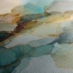 Abstract 1083 Canvas Art 16" x 16" / 40 x 40 cm / Black