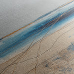 Abstract 1084 Canvas Art 16" x 16" / 40 x 40 cm / Black