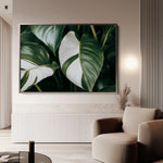 Floral 1085 Canvas Art 18" x 24" / 45 x 60 cm / Black
