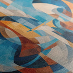 Abstract 1086 Canvas Art 16" x 16" / 40 x 40 cm / Black