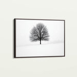 Floral 1086 Canvas Art 18" x 24" / 45 x 60 cm / Black