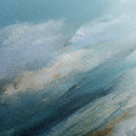 Abstract 1089 Canvas Art 16" x 16" / 40 x 40 cm / Black