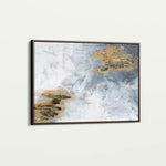 Abstract 109 Canvas Art 18" x 24" / 45 x 60 cm / Black