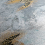 Abstract 109 Canvas Art 18" x 24" / 45 x 60 cm / Black