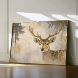 Animals 109 Canvas Art 18" x 24" / 45 x 60 cm / Black