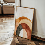 Boho 109 Canvas Art 18" x 24" / 45 x 60 cm / Black