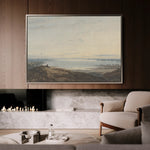 Landscape 109 Canvas Art 18" x 24" / 45 x 60 cm / Black