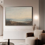 Landscape 109 Canvas Art 60 x 40 cm / Black