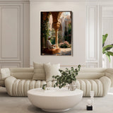 Orientalist 109 Canvas Art 18" x 24" / 45 x 60 cm / Black