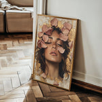 Portrait 109 Canvas Art 18" x 24" / 45 x 60 cm / Black