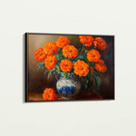 Floral 1090 Canvas Art 18" x 24" / 45 x 60 cm / Black