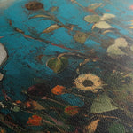 Floral 1095 Canvas Art 18" x 24" / 45 x 60 cm / Black