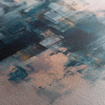 Abstract 1098 Canvas Art 60 x 60 cm / Black