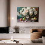 Floral 1099 Canvas Art 60 x 40 cm / Black