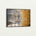 Abstract 110 Canvas Art 18" x 24" / 45 x 60 cm / Black