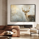 Animals 110 Canvas Art 18" x 24" / 45 x 60 cm / Black