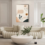 Boho 110 Canvas Art 18" x 24" / 45 x 60 cm / Black