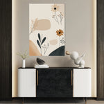 Boho 110 Canvas Art 18" x 24" / 45 x 60 cm / Black