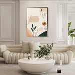 Boho 110 Canvas Art 60 x 40 cm / Black