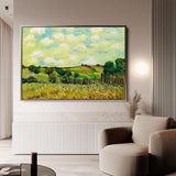 Landscape 110 Canvas Art 18" x 24" / 45 x 60 cm / Black