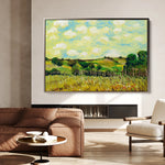 Landscape 110 Canvas Art 18" x 24" / 45 x 60 cm / Black