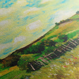 Landscape 110 Canvas Art 18" x 24" / 45 x 60 cm / Black