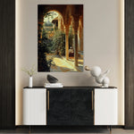 Orientalist 110 Canvas Art 18" x 24" / 45 x 60 cm / Black