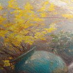 Floral 1101 Canvas Art 60 x 40 cm / Black