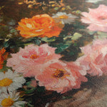 Floral 1103 Canvas Art 18" x 24" / 45 x 60 cm / Black
