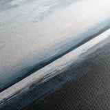 Abstract 1104 Canvas Art 16" x 16" / 40 x 40 cm / Black