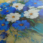 Floral 1104 Canvas Art 18" x 24" / 45 x 60 cm / Black