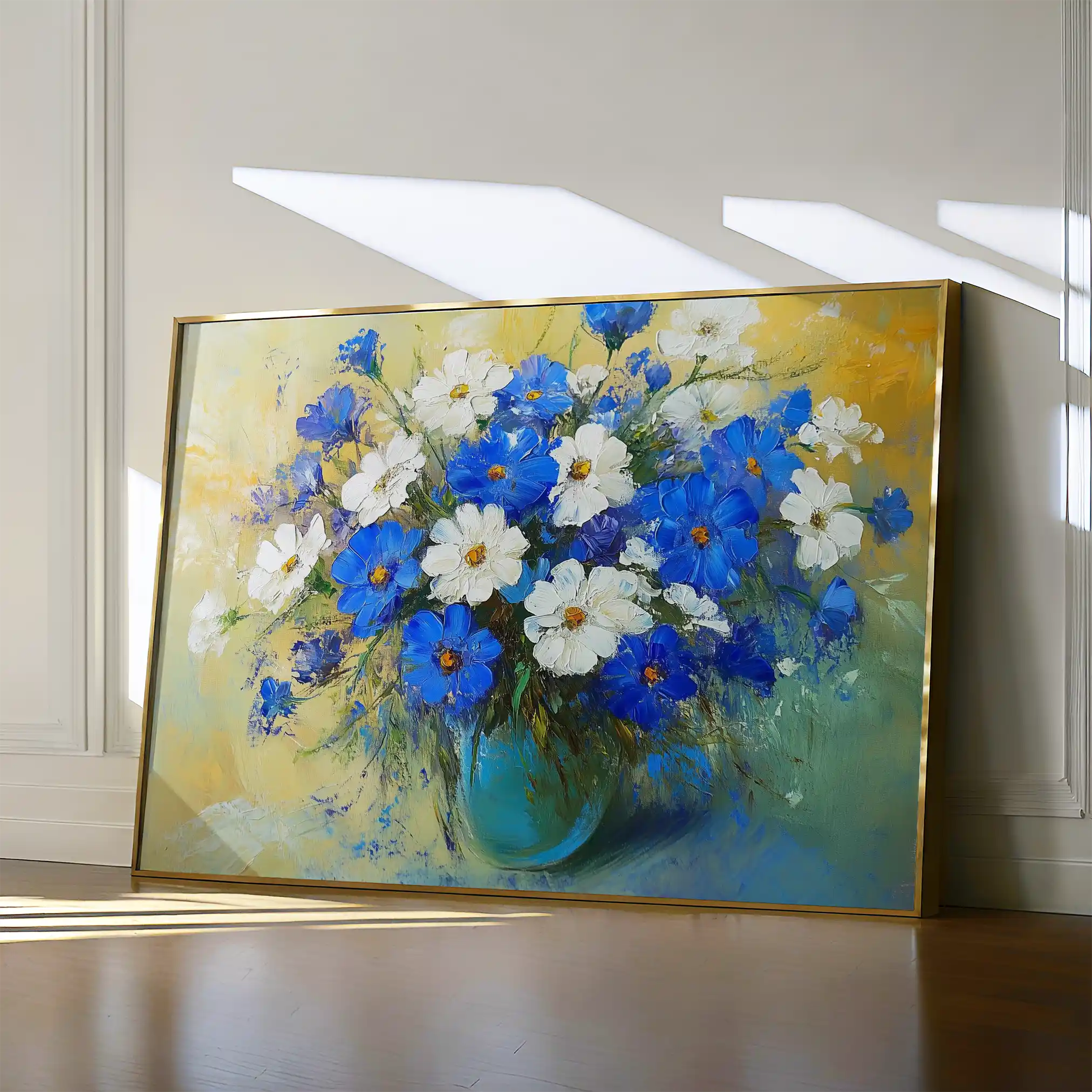 Floral 1104 Canvas Art 60 x 40 cm / Black