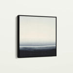 Abstract 1105 Canvas Art 16" x 16" / 40 x 40 cm / Black