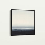 Abstract 1105 Canvas Art 16" x 16" / 40 x 40 cm / Black