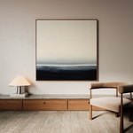 Abstract 1105 Canvas Art 60 x 60 cm / Black