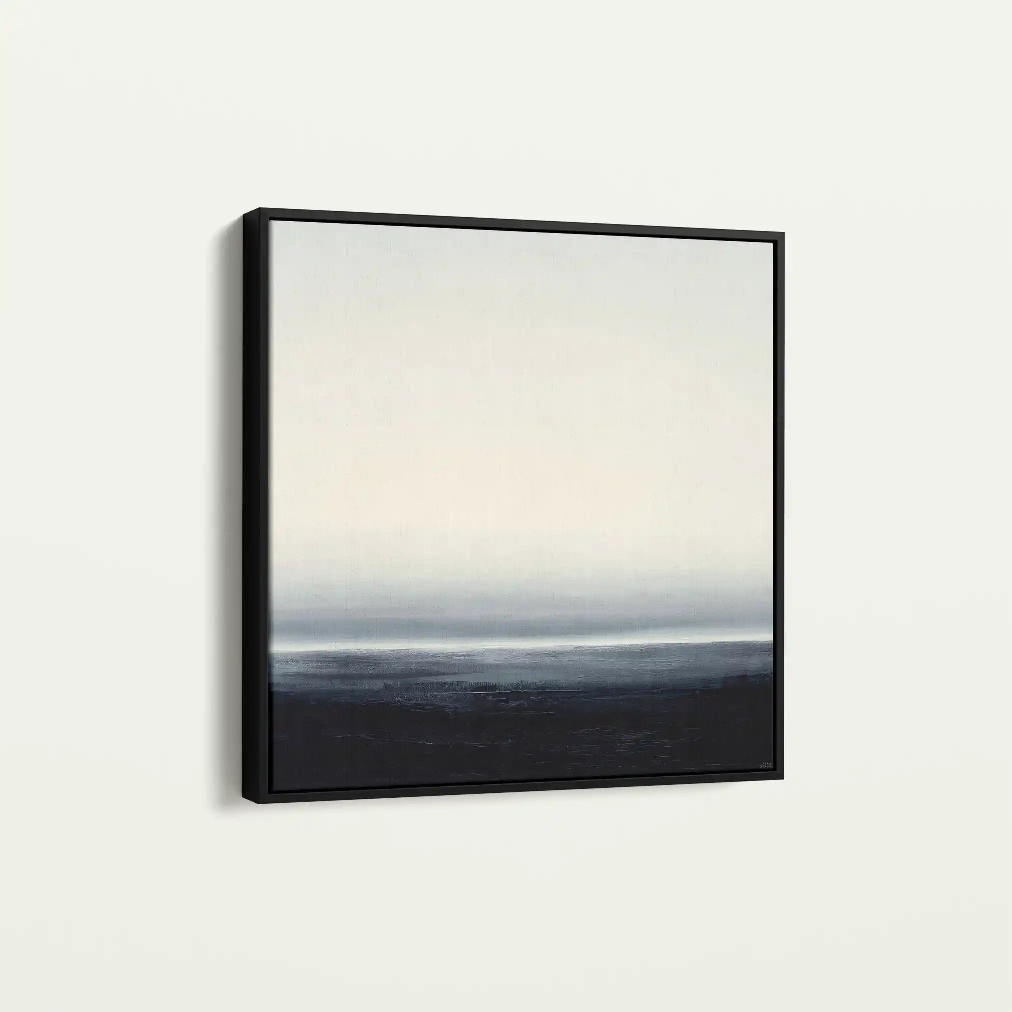 Abstract 1105 Canvas Art 60 x 60 cm / Black