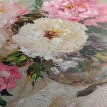 Floral 1107 Canvas Art 18" x 24" / 45 x 60 cm / Black