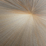 Abstract 1108 Canvas Art 16" x 16" / 40 x 40 cm / Black