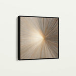 Abstract 1108 Canvas Art 60 x 60 cm / Black