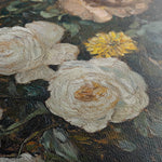 Floral 1109 Canvas Art 18" x 24" / 45 x 60 cm / Black