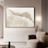 Abstract 111 Canvas Art 18" x 24" / 45 x 60 cm / Black