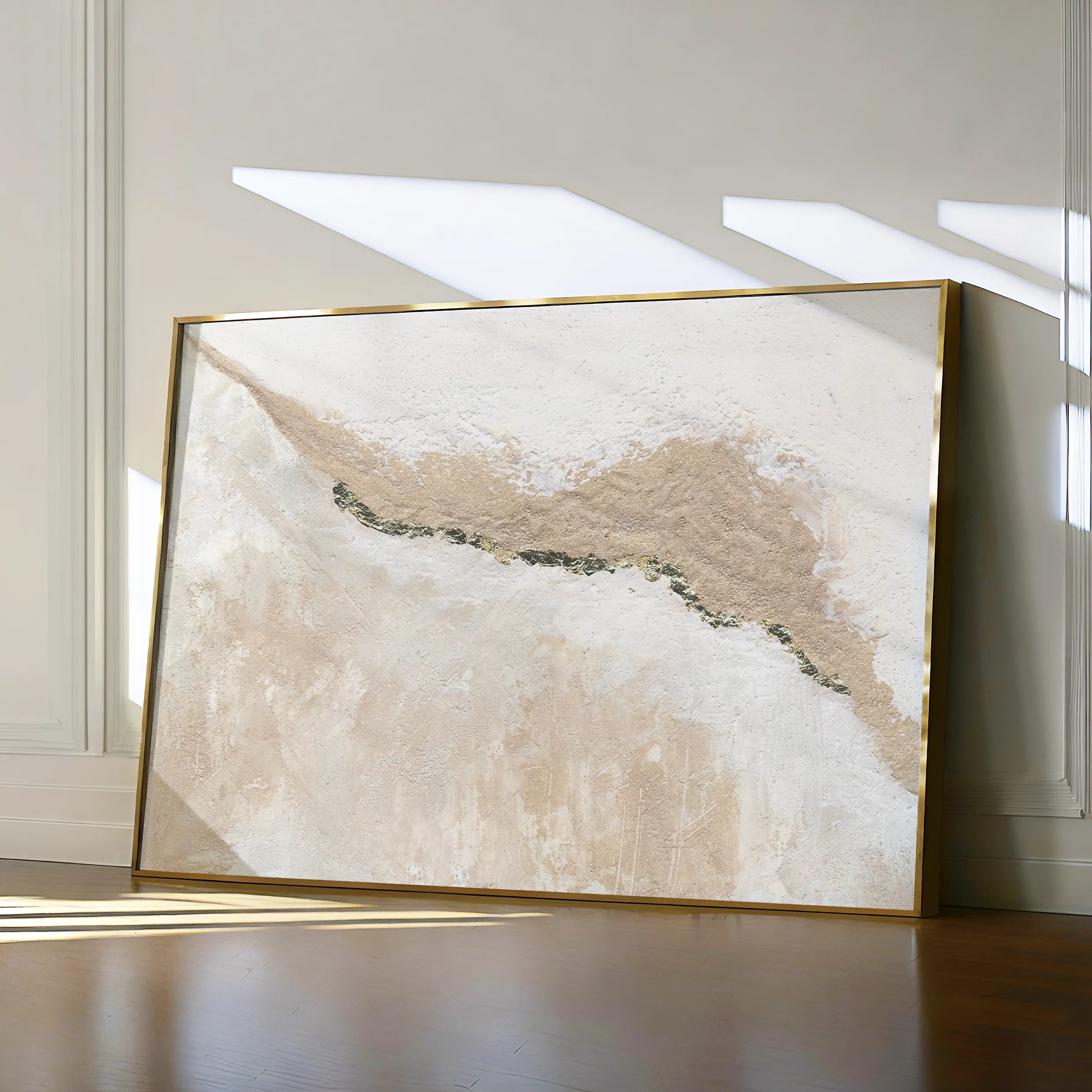 Abstract 111 Canvas Art 18" x 24" / 45 x 60 cm / Black